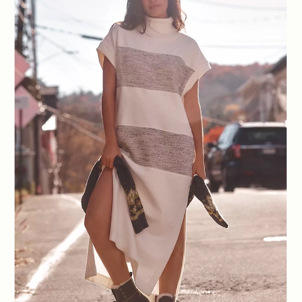 Daily Practice by Anthropologie Poncho Midi Dress